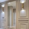 اجرای گچبری دیوار ساده و شیک - هنربرتر 09123216508