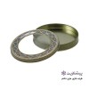 خرید ظرف فلزی زعفران با درب محکم و طراحی شیک