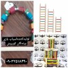 اسباب بازی چوبی پرندگان