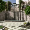 خدمات طراحی و اجرای محوطه ویلا ، باغ
