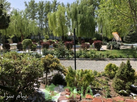 فروش 6250 متر باغ ویلای سرسبز در محمدشهر