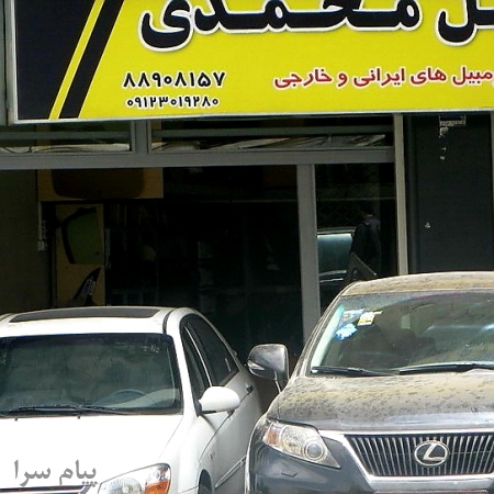 شیشه اتومبیل محمدی