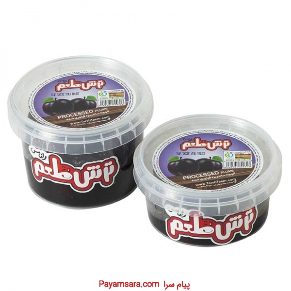 فروش ترشک پیاله‌ای آلوچه سانتریزه ترش طعم