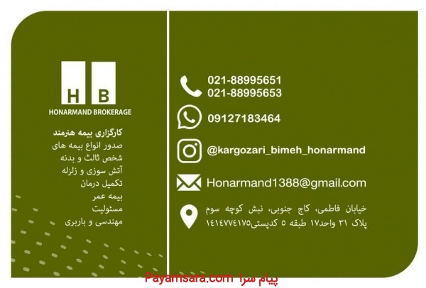 بازاریاب در زمینه بیمه عمر شوکا