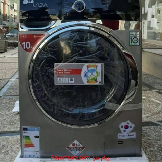 ماشین لباسشویی گیربکسی 1600 دور ال جی اصل کشور کره