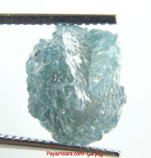 الماس آبی راف بسیار زیبا 8.76قیراطی 88000000تومان