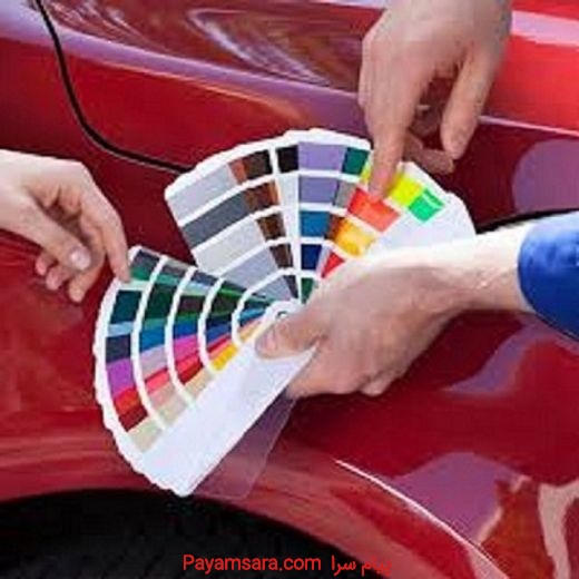آموزش ترکیب رنگ خودرو شیراز