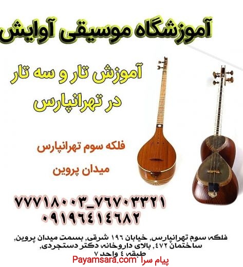 آموزش تار و سه تار در تهرانپارس
