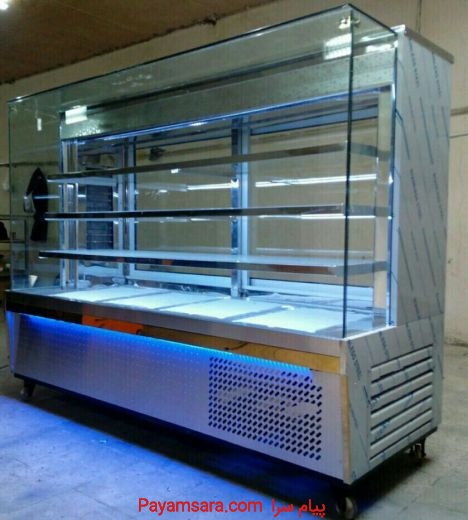 یخچال قنادی مکعبی در ابعاد مختلف تکنوصنعت