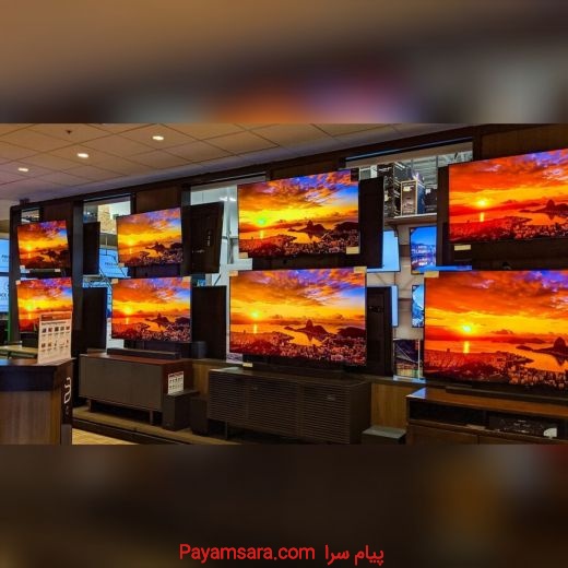 فروش انواع تلوزیون های LCD و LED