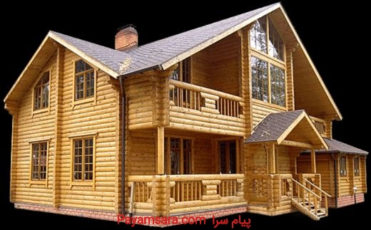 چوبیران - ویلای چوبی - کلبه چوبی - خانه ی چوبی