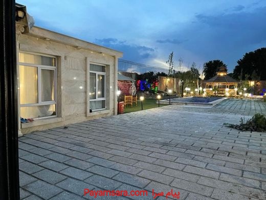 1250 متر باغ ویلای نوساز مشجر در شهریار