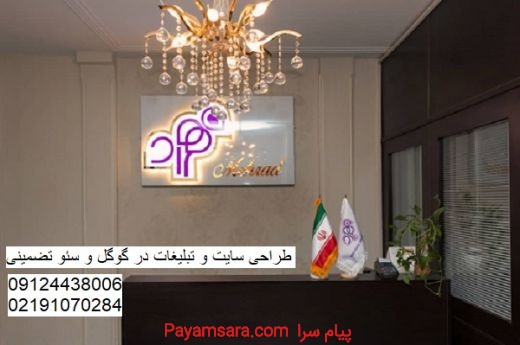 طراحی سایت و تبلیغات در گوگل و سئو حرفه ای تهران پ