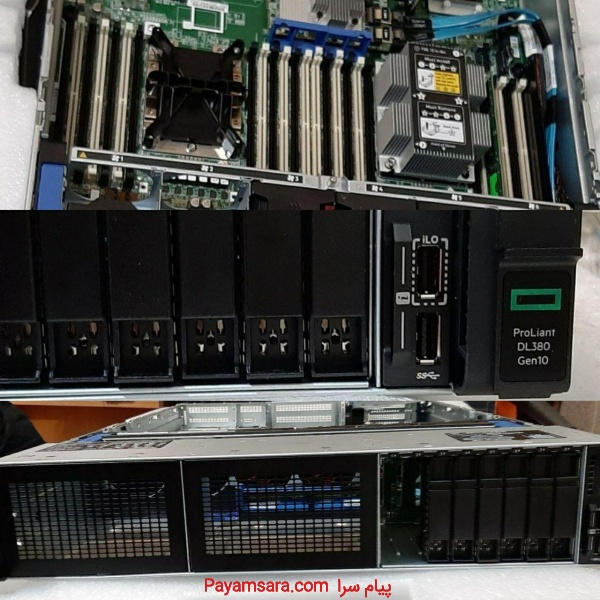 آفر سرور استوک hp dl380 g10 8sff
