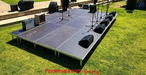 اجاره فروش استیج هلندی سن پیش ساخته دی جی dj