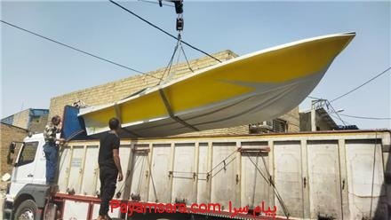 قایق صیادی فایبرگلاس زرین کار