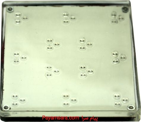 سنگ نورانی مربع ضد آب عدسی داخل Emax مدل PL10DM
