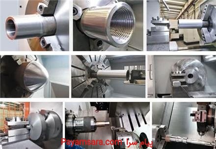 خدمات فرز و تراش cnc پنج محور ، پیچیده ترین قطعات