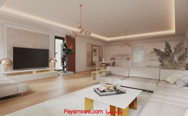 طراحی و بازسازی خلاقانه فضاهای شیک و مدرن