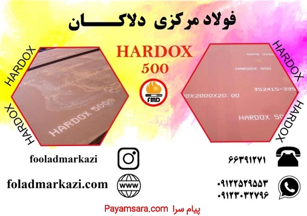 ورق هاردوکس 500، ورق ضد سایش، Hardox 500