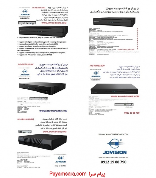 خدمات دوربین مدار بسته و تلفن سانترال